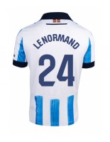 Real Sociedad Robin Le Normand #24 Domácí Dres 2023-24 Krátký Rukáv